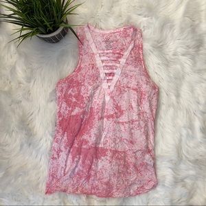 American Eagle Pink Tank Top size M